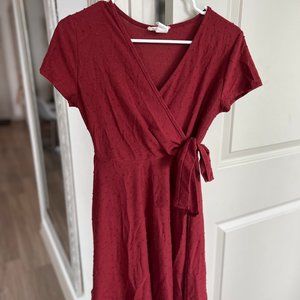 Maroon sundress